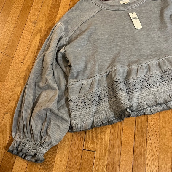 Pilcro Cropped Babydoll Top - Picture 8 of 8